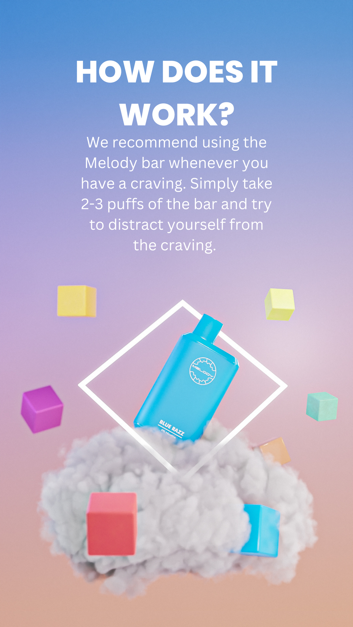 try melody - zero nicotine vape - quit vaping